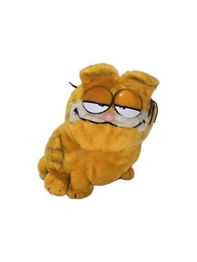 Vintage 1981 Garfield United Feature Syndicate Plush Toy Made in Korea, VGC